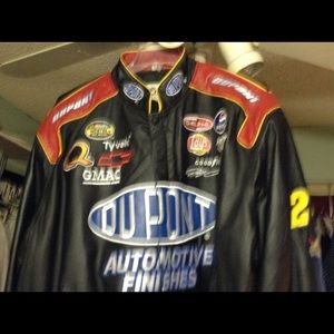 Official Jeff Gordon NASCAR leather race jacket